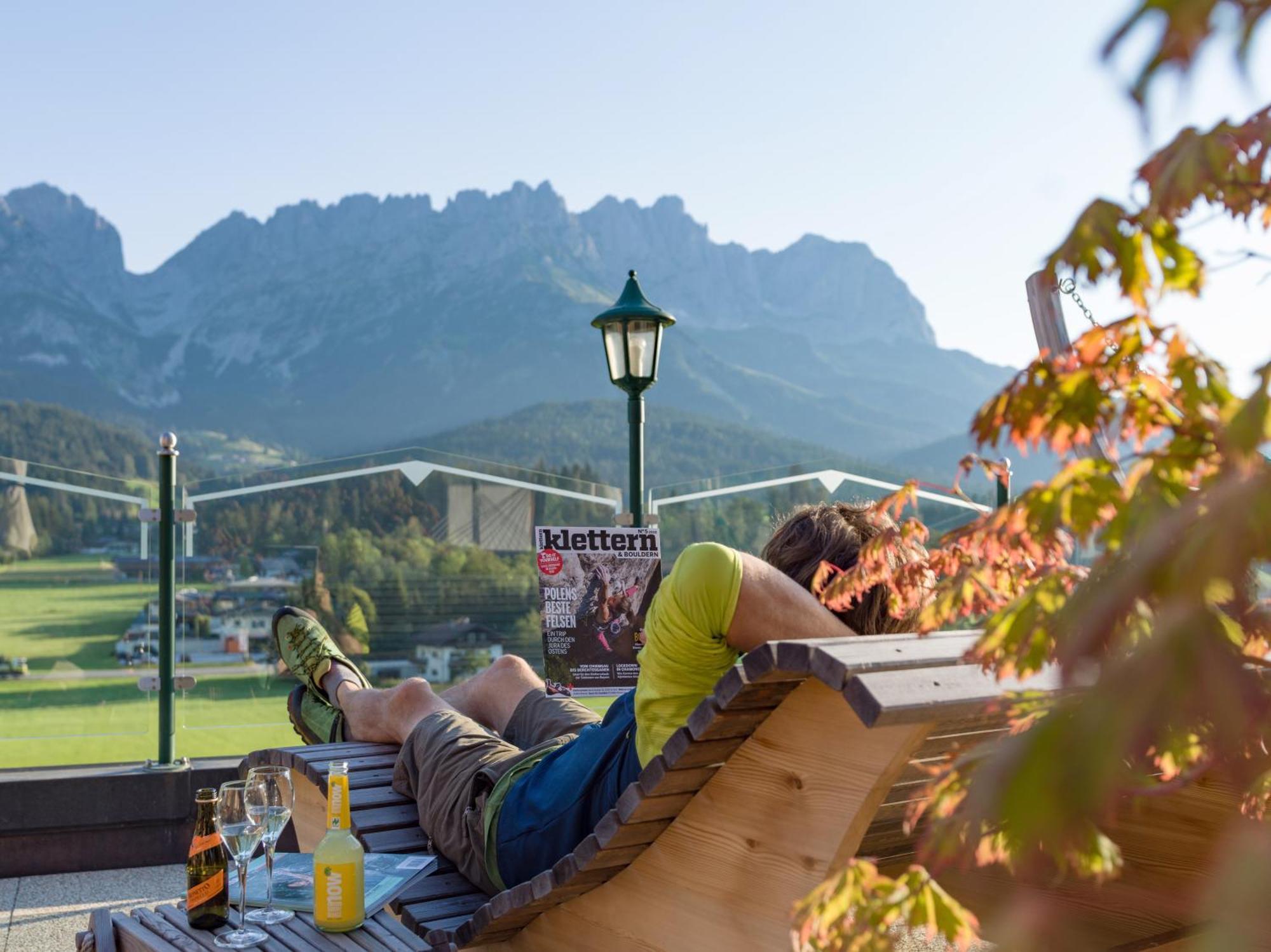 Hotel Ritterhof Елльмау Екстер'єр фото